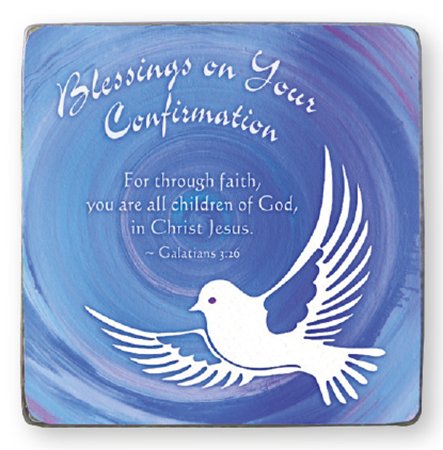 Plaque F46372 Confirmation Artmetal