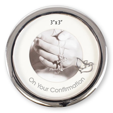 Frame F466061 Confirmation Silver Round