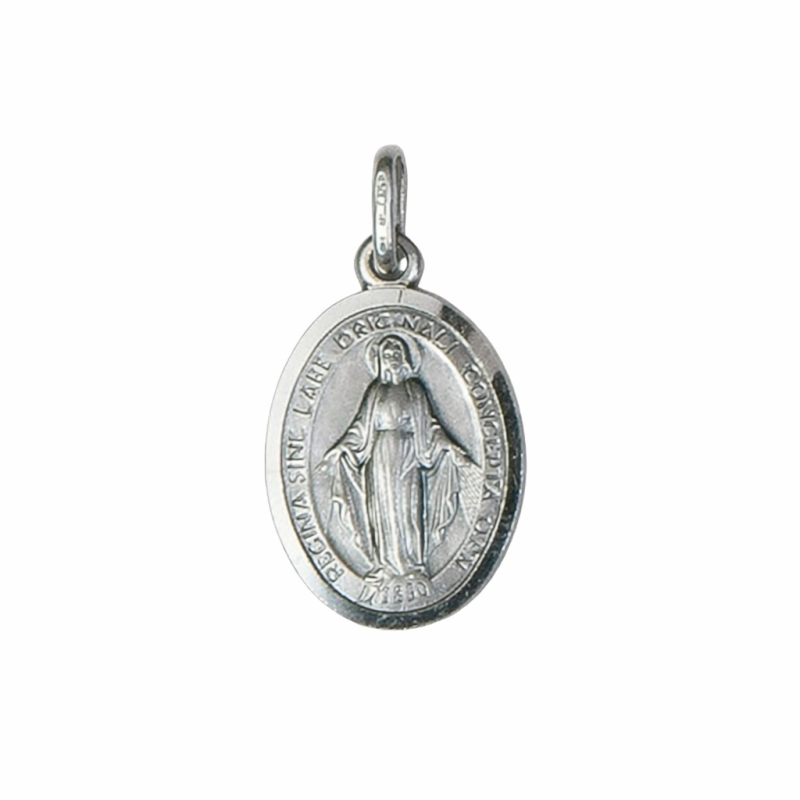 Medal 1094/8 Miraculous Sterling Silver (No Chain)
