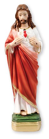 Statue Plaster 5541 Sacred Heart