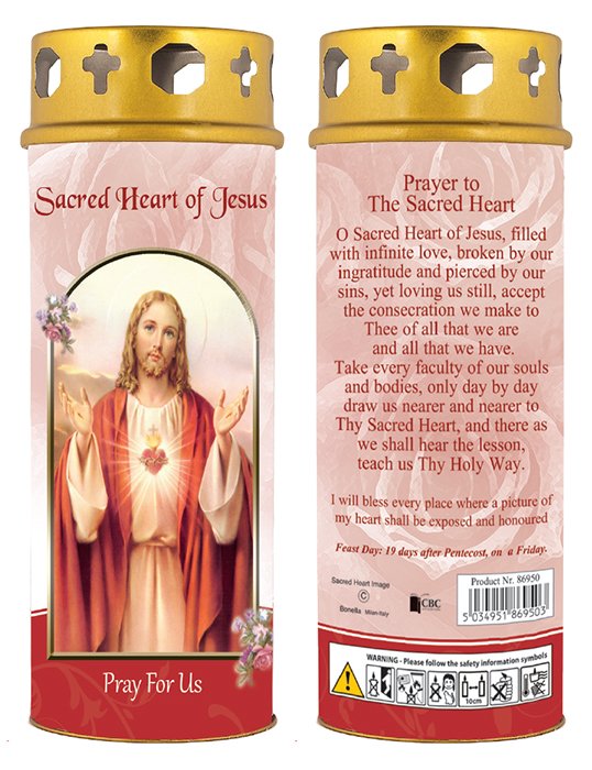 Candle 86950 Sacred Heart Windproof
