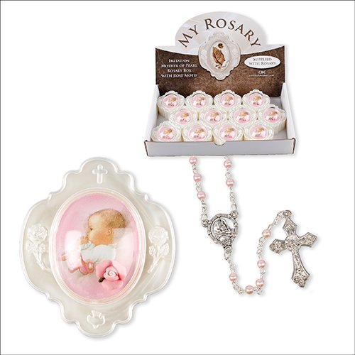 Rosary 61162 Baby Girl Pink