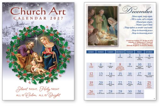 Church Art Calendar 2027 (96735)