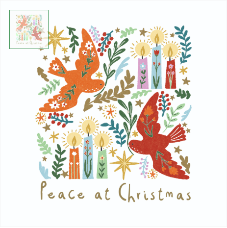 Card Christmas TF264 Peace at Christmas