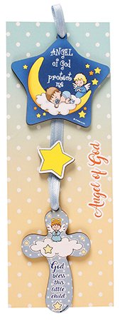 Plaque Wood 34217 Baby/Baptism Boy