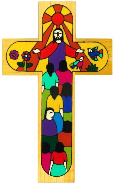 Christ of all Nations Cross 15cm