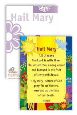 Hail Mary - pack of 25 PrayerPosters cards