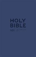NIV Tiny Navy Soft-Tone Bible with Zip